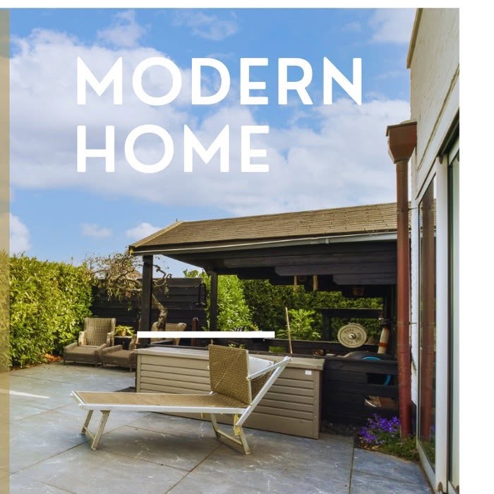 MCM Modern Garden Patio